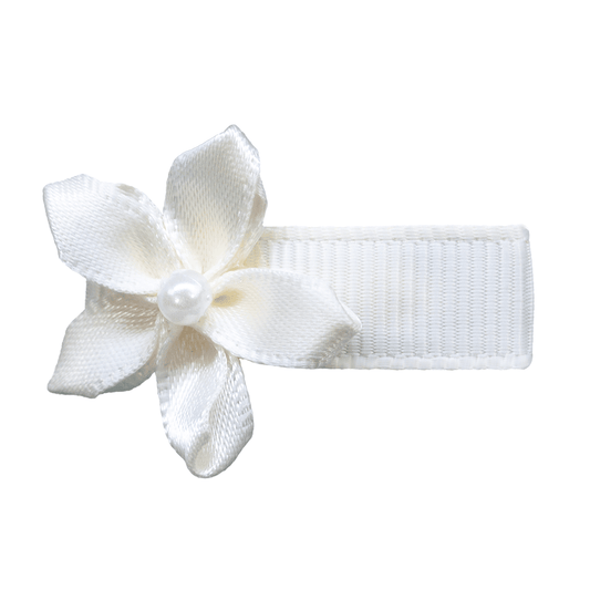 Hårspenne med baby satengblomst