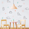 Last inn bildet i Gallery Viewer, Wallstickers Dino - Den lille prikken over i'en