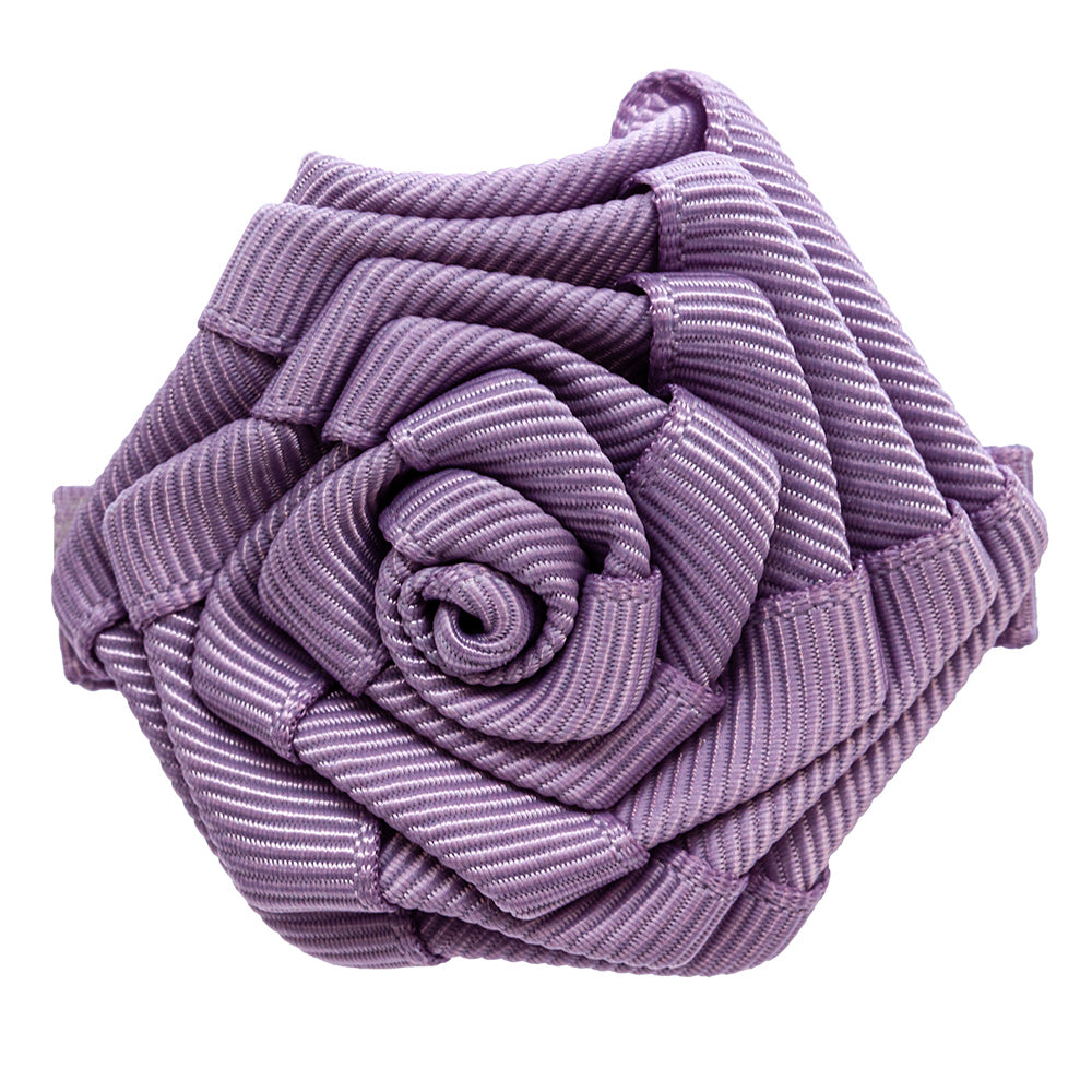 Hårspenne med liten rose