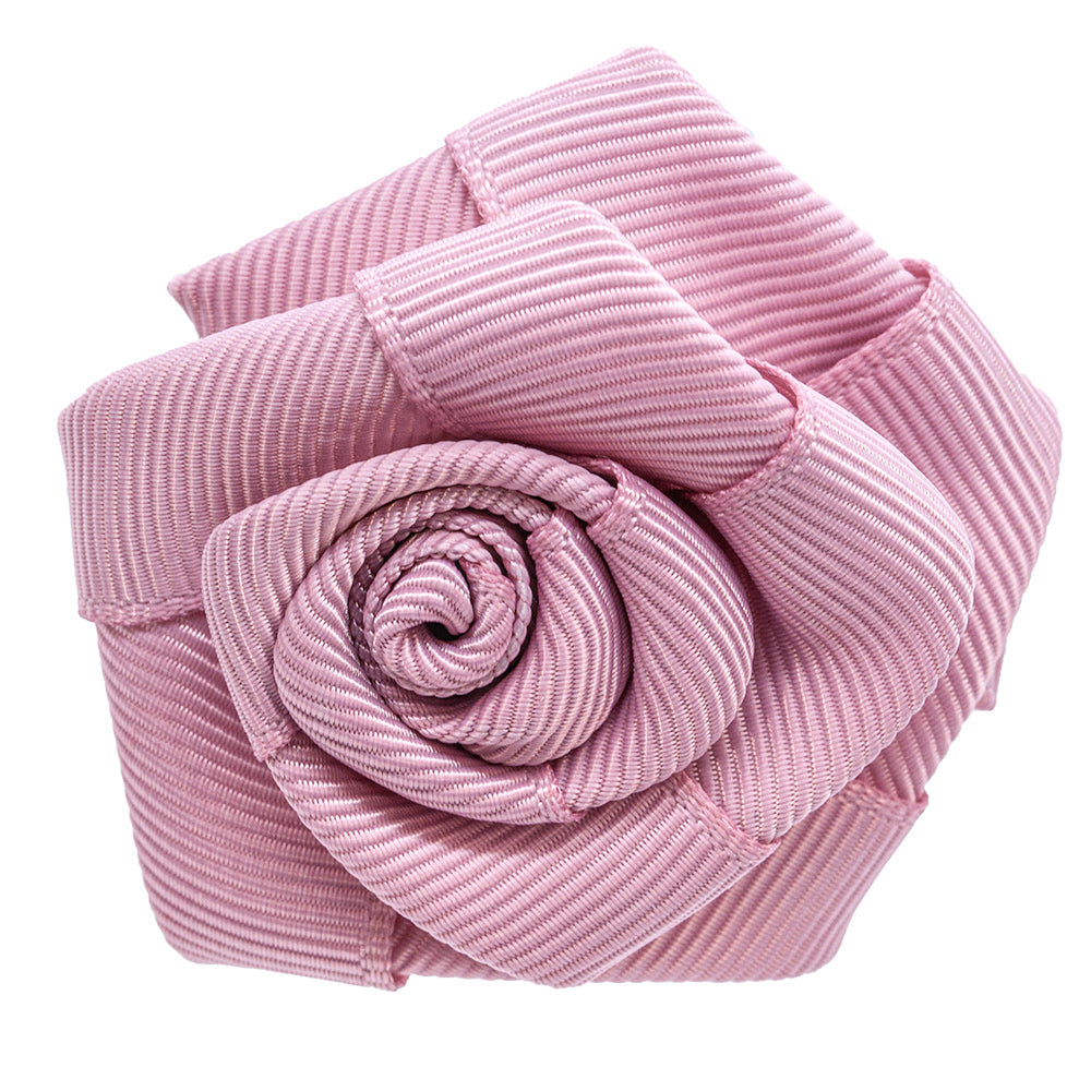 Hårspenne med liten rose