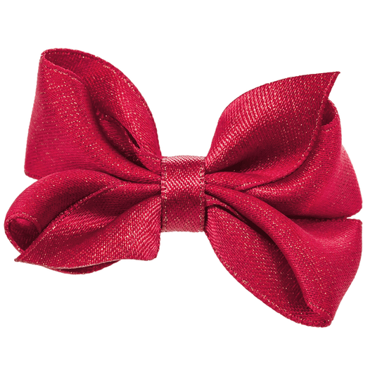 Hårsløyfe baby metallic bånd