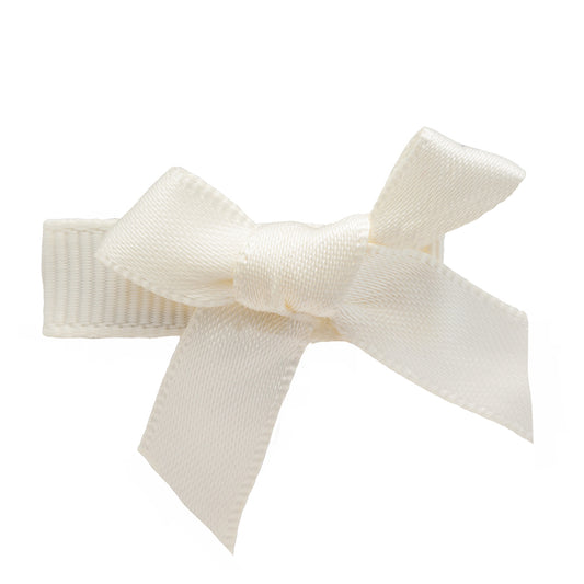 Mini satengsløyfe - Den lille prikken over i'en