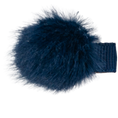 Last inn bildet i Gallery Viewer, Hårspenne med baby `pels` pom pom
