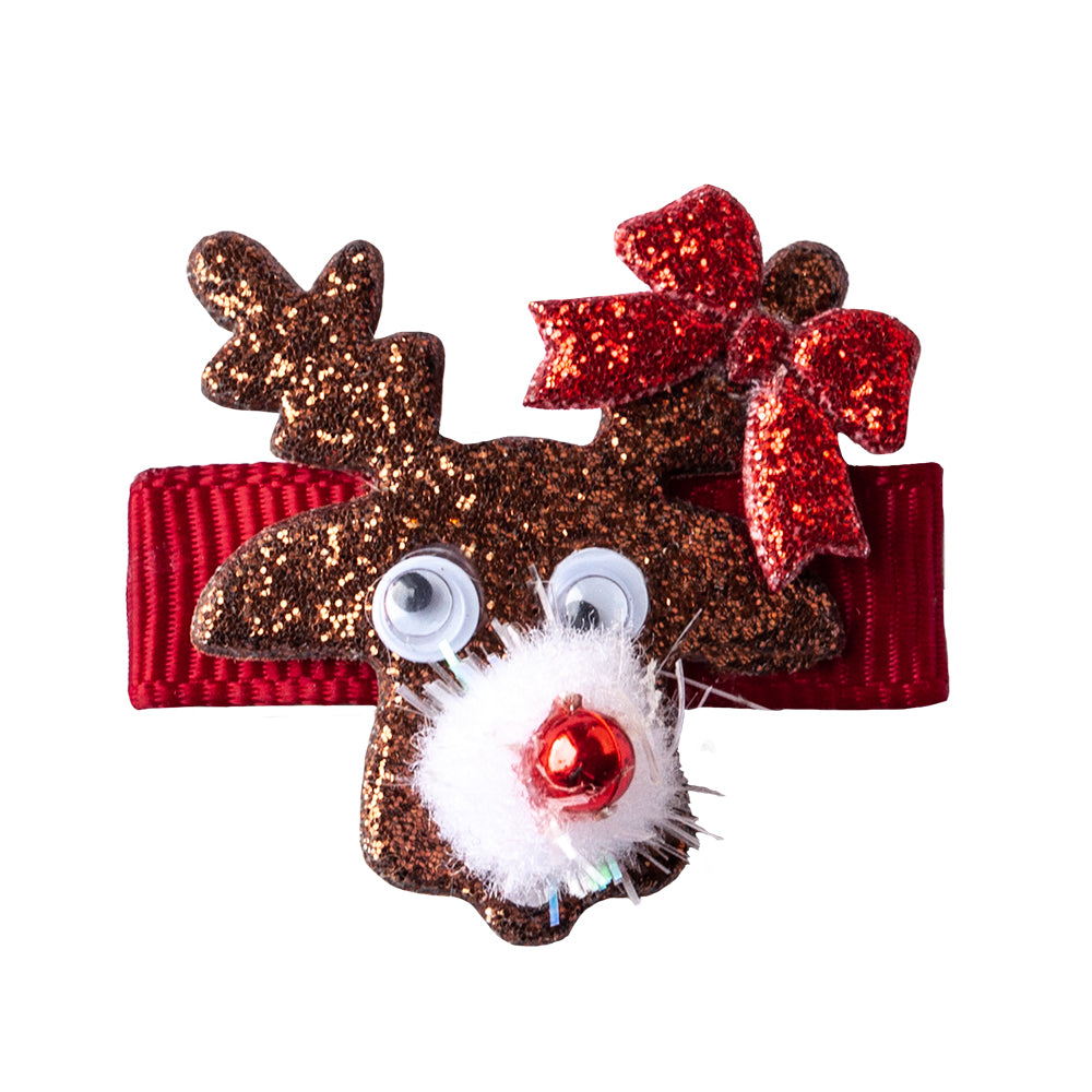 Babyspenne Glitter Rudolf - Den lille prikken over i'en