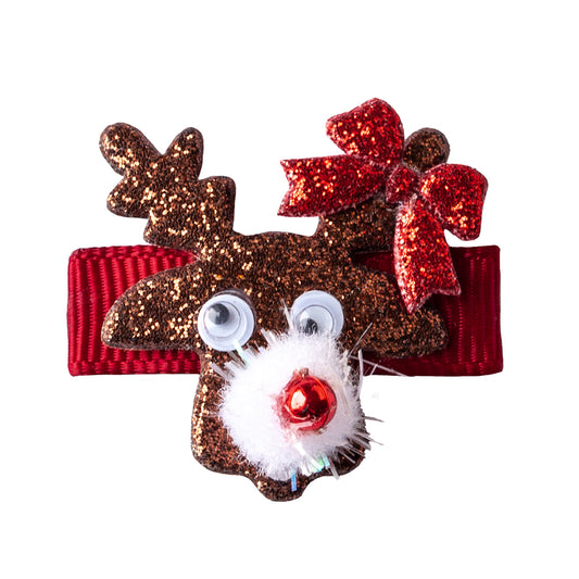 Babyspenne Glitter Rudolf - Den lille prikken over i'en