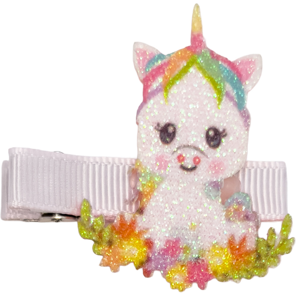 Hårspenne barn – unicorn & kanin