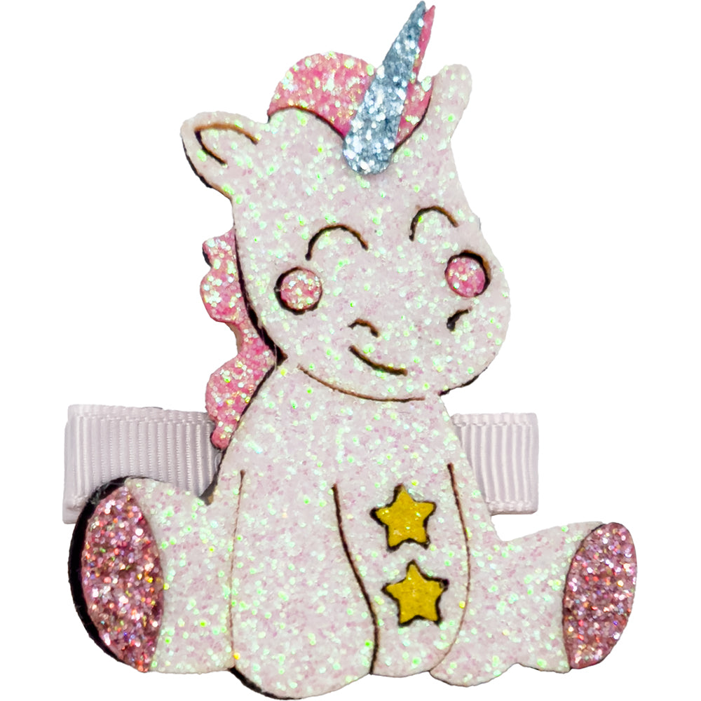Hårspenne barn – unicorn & kanin