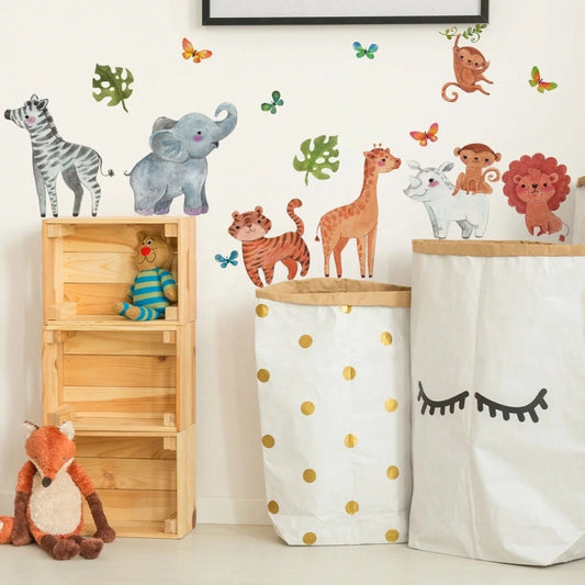 Wallstickers Jungel - Den lille prikken over i'en